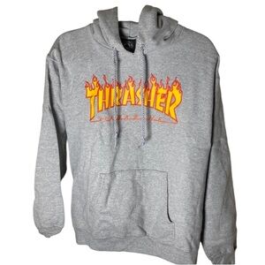 Grey Trasher Hoodie